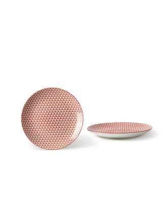 ALTHEA PIATTO PIANO 25,5 CM TRIANGOLI