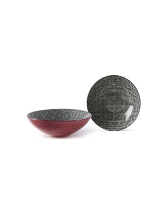 ALTHEA PIATTO FONDO 18 CM LABIRINTO