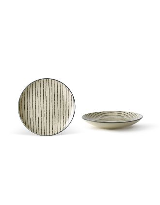 GEOMETRIE PIATTO PIANO 25 CM RIGHE