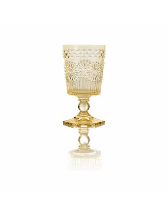 DETROIT GOLD SET 6 CALICI TRASPARENTI