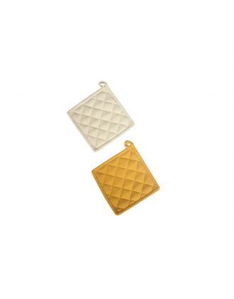 PAMUKKALE SET 2 PRESINE 18X18 CM GIALLO