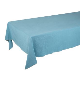 PAMUKKALE TOVAGLIA RETTANGOLARE 140X180 TINTA UNITA BLU