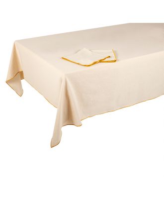 PAMUKKALE TOVAGLIA RETTANGOLARE 140X240 TINTA UNITA GIALLO