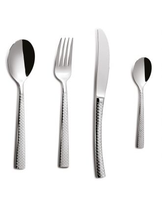 BERLINO SET 24 PZ POSATE IN ACCIAIO