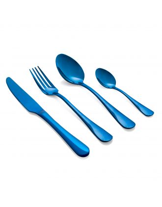 PVD SET 24 PZ POSATE BLU