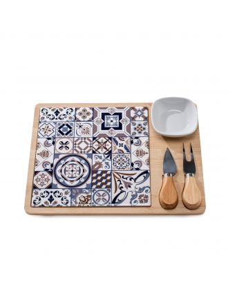 OSTUNI SET FORMAGGIO CON CIOTOLA E COLTELLI