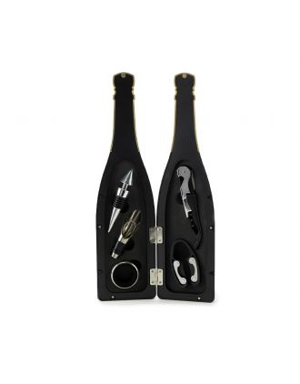 SET VINO 5 PZ BOTTIGLIA CHAMPAGNE